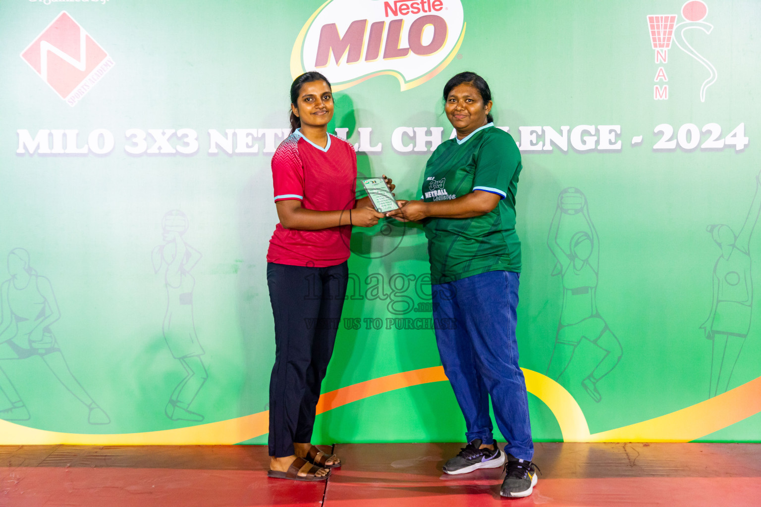 Final of MILO 3x3 Netball Challenge 2024 was held in Ekuveni Netball Court at Male', Maldives on Thursday, 20th March 2024. Photos: Nausham Waheed / images.mv