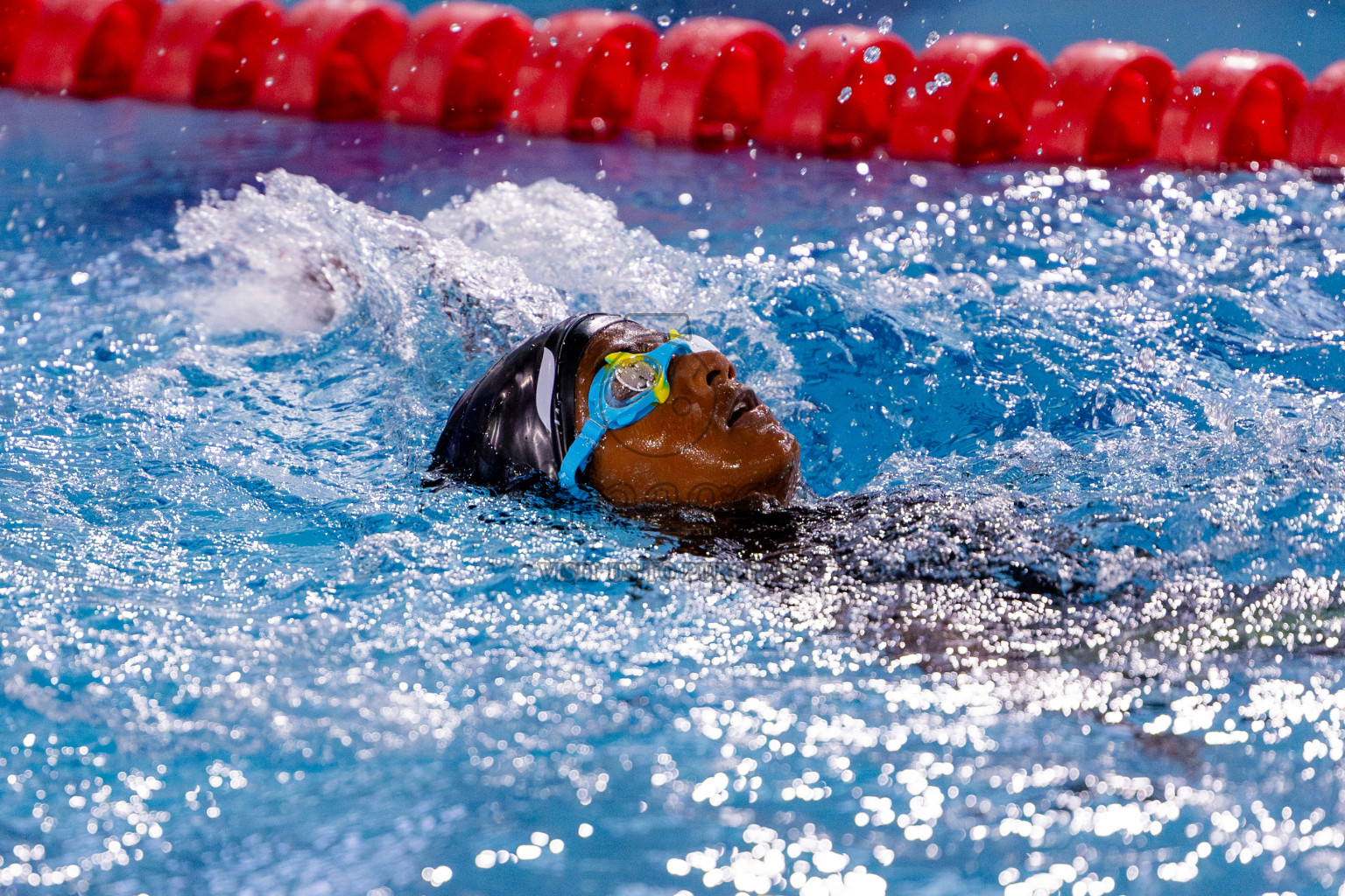 Day 1 of BML 5th National Swimming Kids Festival 2024 held in Hulhumale', Maldives on Monday, 18th November 2024. Photos: Nausham Waheed / images.mv