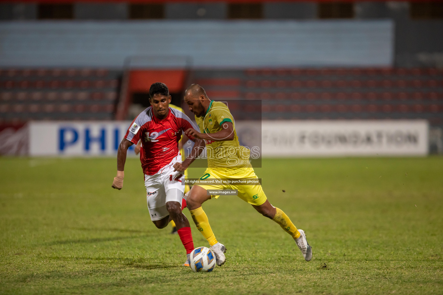 AFC Cup 2021 - Bashundhara Kings vs Maziya SRC in Male', Maldives on 18 August 2021.