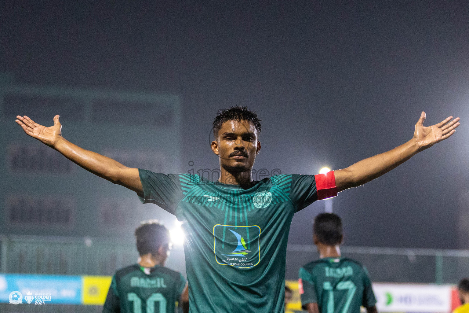 HA Hoarafushi vs HA Thakandhoo in Day 1 of Golden Futsal Challenge 2024 was held on Monday, 15th January 2024, in Hulhumale', Maldives Photos: Ismail Thoriq / images.mv