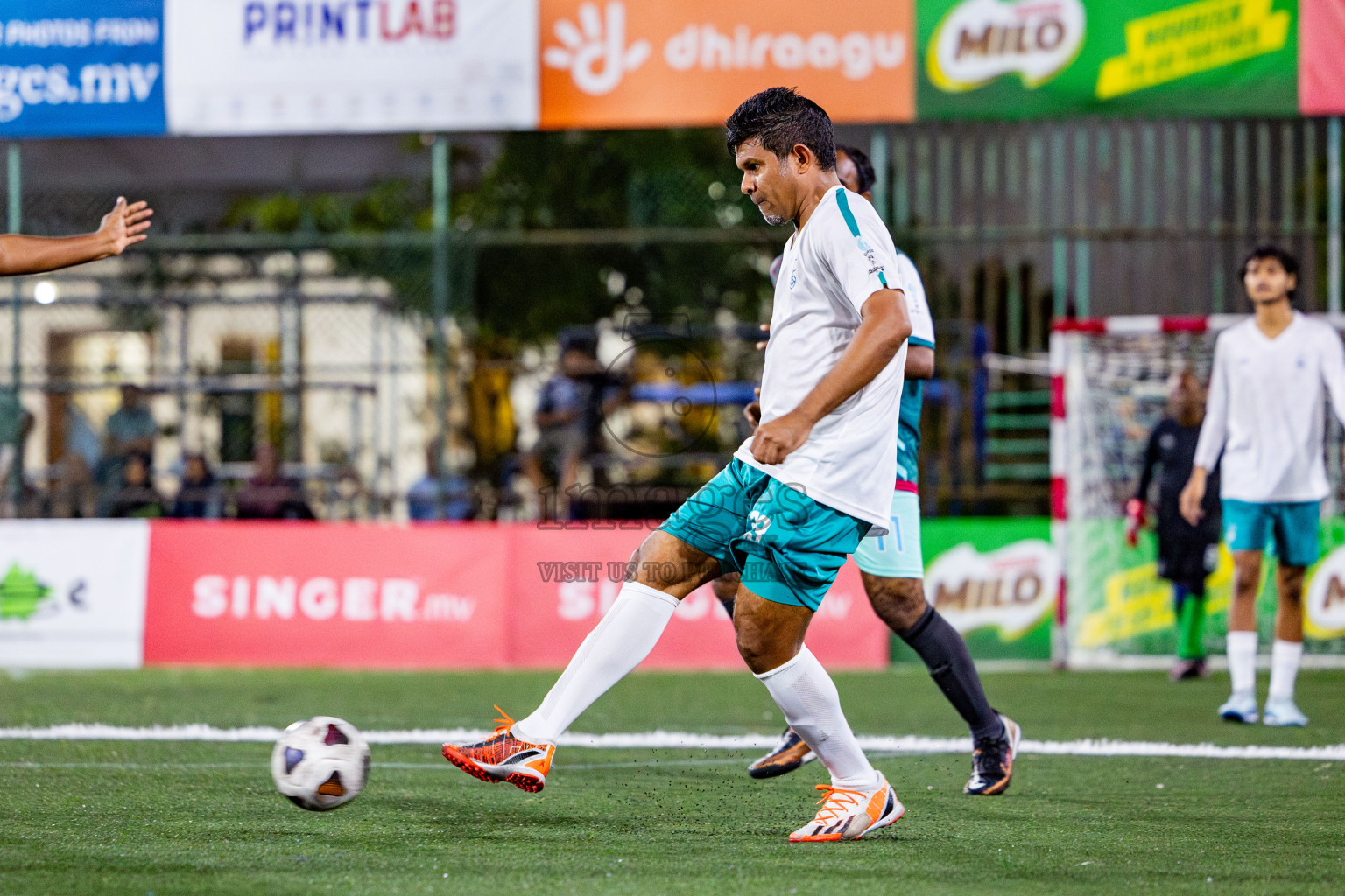 FEHI FAHI CLUB vs POSC in Club Maldives Classic 2024 held in Rehendi Futsal Ground, Hulhumale', Maldives on Sunday, 15th September 2024. Photos: Nausham Waheed / images.mv