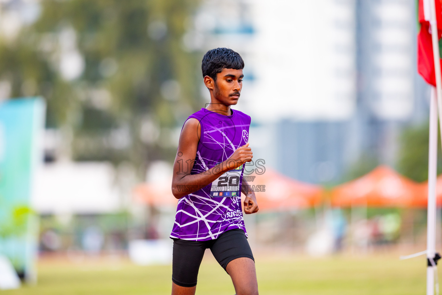 Day 5 of MWSC Interschool Athletics Championships 2024 held in Hulhumale Running Track, Hulhumale, Maldives on Wednesday, 13th November 2024. Photos by: Nausham Waheed / Images.mv