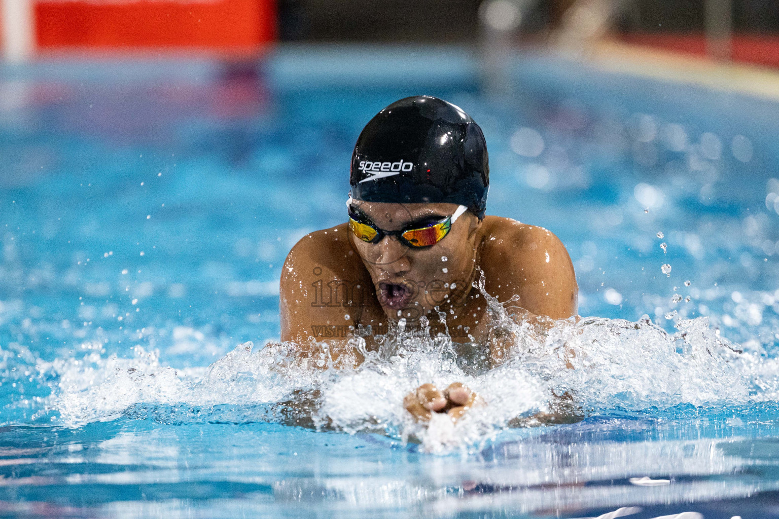 Day 4 of 20th Inter-school Swimming Competition 2024 held in Hulhumale', Maldives on Tuesday, 15th October 2024. Photos: Ismail Thoriq / images.mv