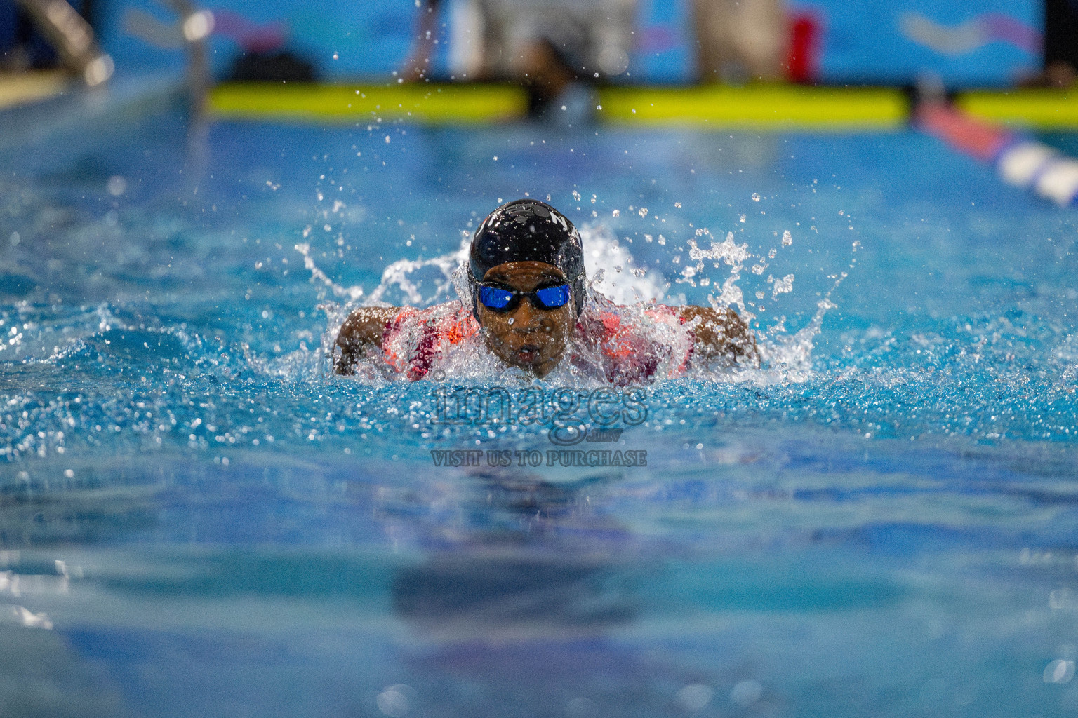 Day 4 of National Swimming Competition 2024 held in Hulhumale', Maldives on Monday, 16th December 2024. 
Photos: Hassan Simah / images.mv