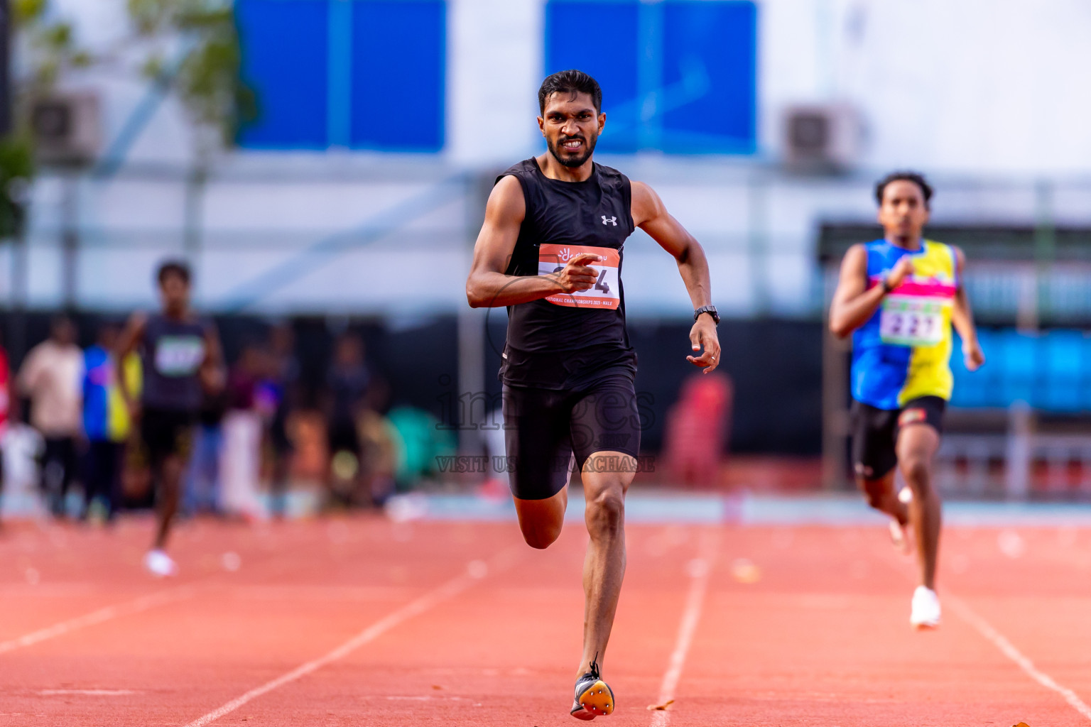 Day 3 of National Athletics Championship 2025 was held at Ekuveni Running Ground in Male', Maldives on Saturday, 16th August 2025. Photos: Nausham Waheed / images.mv