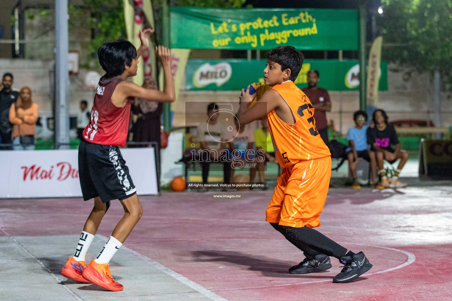 Day 5 of Slamdunk by Sosal on 16th April 2023 held in Male'. Photos: Nausham Waheed / images.mv