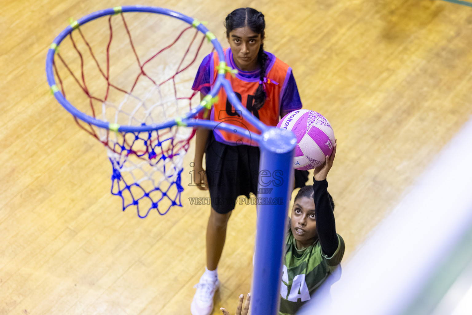 Day 12 of 26th Inter-School Netball Tournament 2025 was held in Social Center Indoor Hall on Thursday, 30th October 2025. Photos: Ismail Thoriq / images.mv