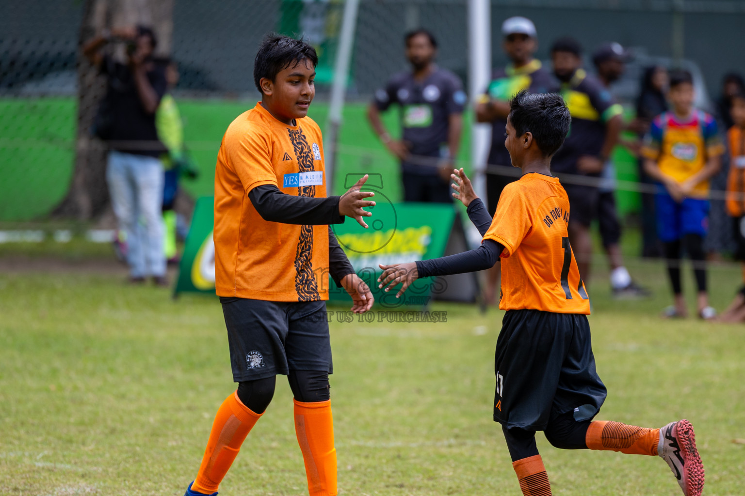Day 1 of MILO Academy Championship 2025 (U-12) was held at Henveiru Stadium in Male', Maldives on Thursday, 1st May 2025. Photos: Ismail Thoriq / images.mv