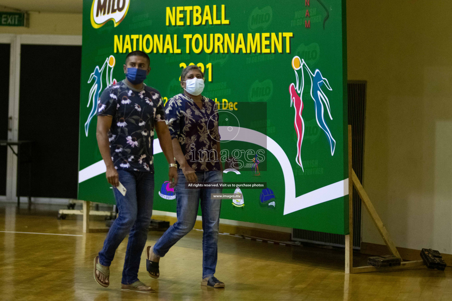 Milo National Netball Tournament 29th November 2021 at Social Center Indoor Court, Male, Maldives. Photos: Maanish/ Images Mv