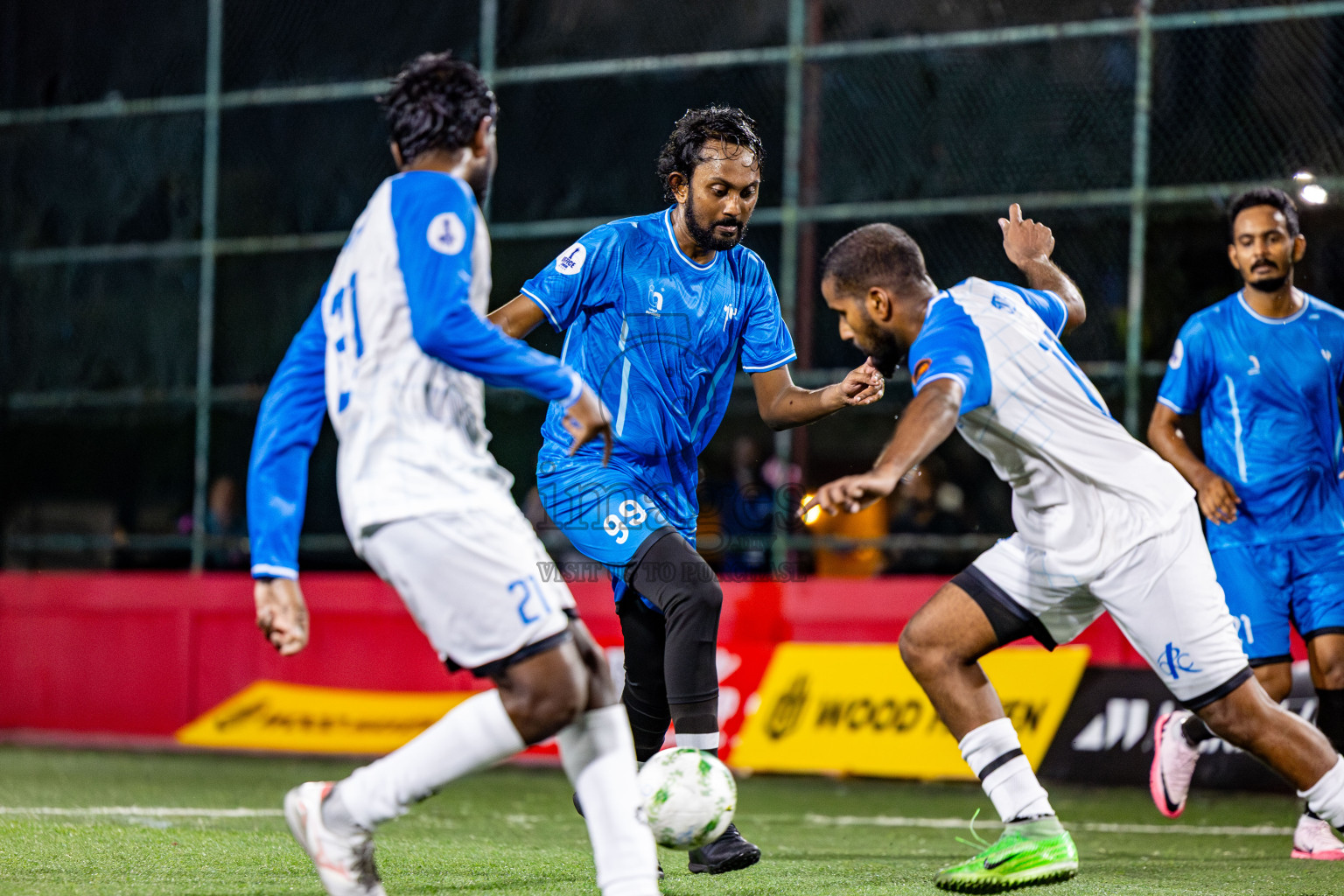 Customs RC vs Club Dhaakhily in Day 5 of Office League 2025 was held on Sunday, 20th April 2025 in Hulhumale', Maldives. Photos: Nausham Waheed  / images.mv