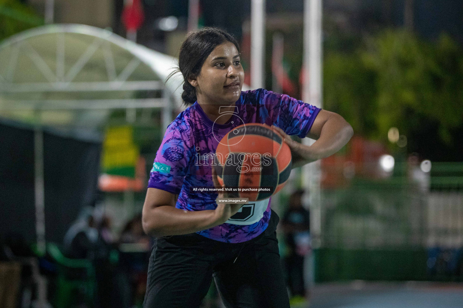 Day 2 of 20th Milo National Netball Tournament 2023, held in Synthetic Netball Court, Male', Maldives on 30th May 2023 Photos: Nausham Waheed/ Images.mv