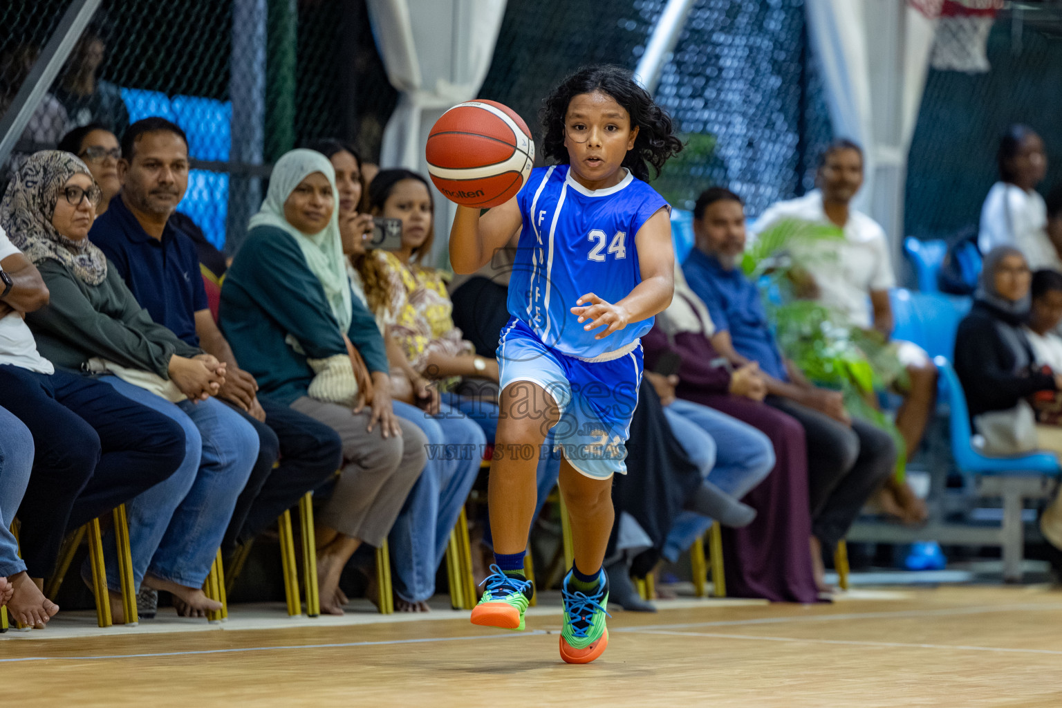 Milo 5 x 5 Junior Challenge 2025 - Basketball tournament held in Basketball Training Center, Male', Maldives on Thursday, 09th October 2025. 
Photo by: Hassan Simah / Images.mv