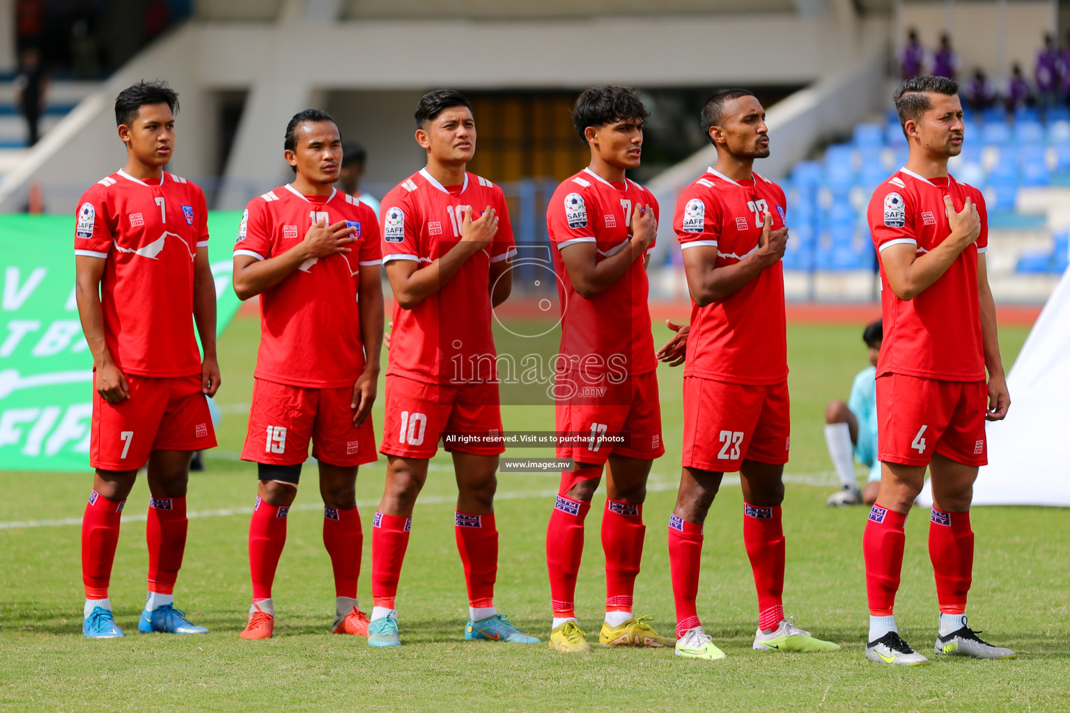 Nepal vs Pakistan in SAFF Championship 2023 held in Sree Kanteerava Stadium, Bengaluru, India, on Tuesday, 27th June 2023. Photos: Nausham Waheed, Hassan Simah / images.mv