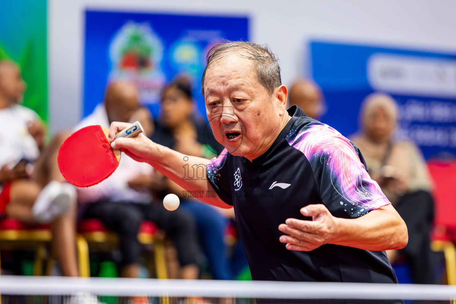 Day 2 of 1st Thoddoo Masters Table Tennis Tournament was held on Friday, 22nd August 2025 in AA Thoddoo, Maldives. Photos: Nausham Waheed / images.mv