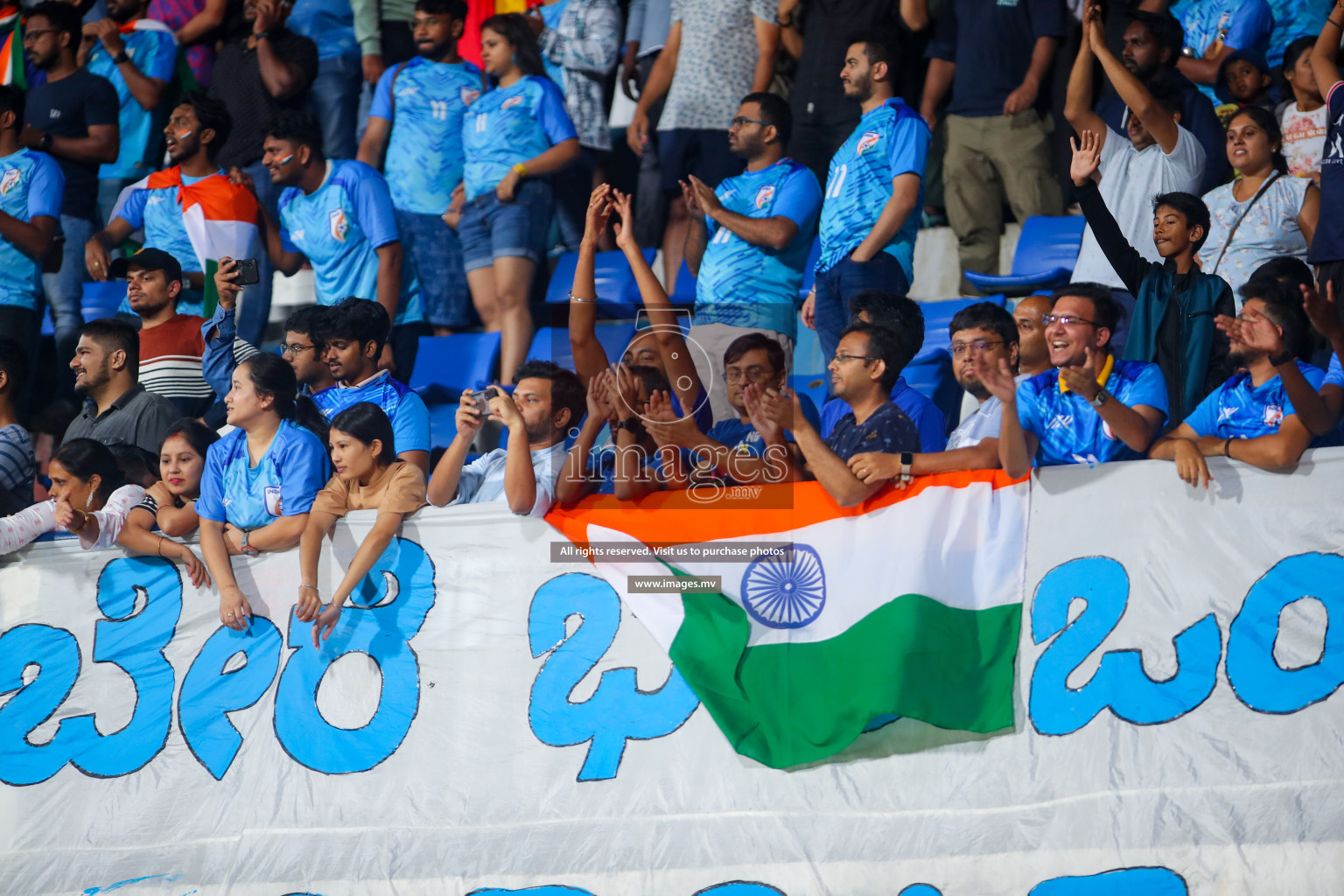 Lebanon vs India in the Semi-final of SAFF Championship 2023 held in Sree Kanteerava Stadium, Bengaluru, India, on Saturday, 1st July 2023. Photos: Nausham Waheed, Hassan Simah / images.mv