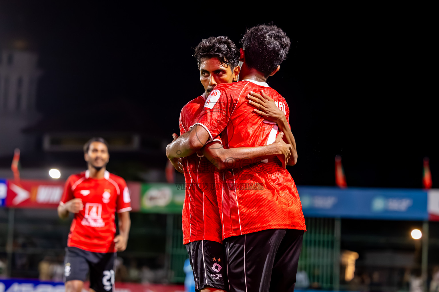 BML vs GRC in Day 6 of Club Maldives Cup 2025 was held in Rehendhi Futsal Ground, Hulhumale', Maldives on Saturday, 4th October 2025. Photos: Nausham Waheed / images.mv