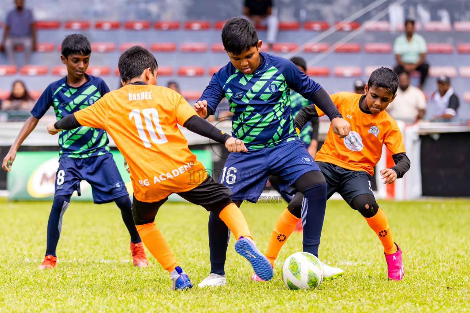 Day 2 of Under 10 MILO Academy Championship 2024 was held at National Stadium in Male', Maldives on Saturday, 27th April 2024. Photos: Nausham Waheed / images.mv