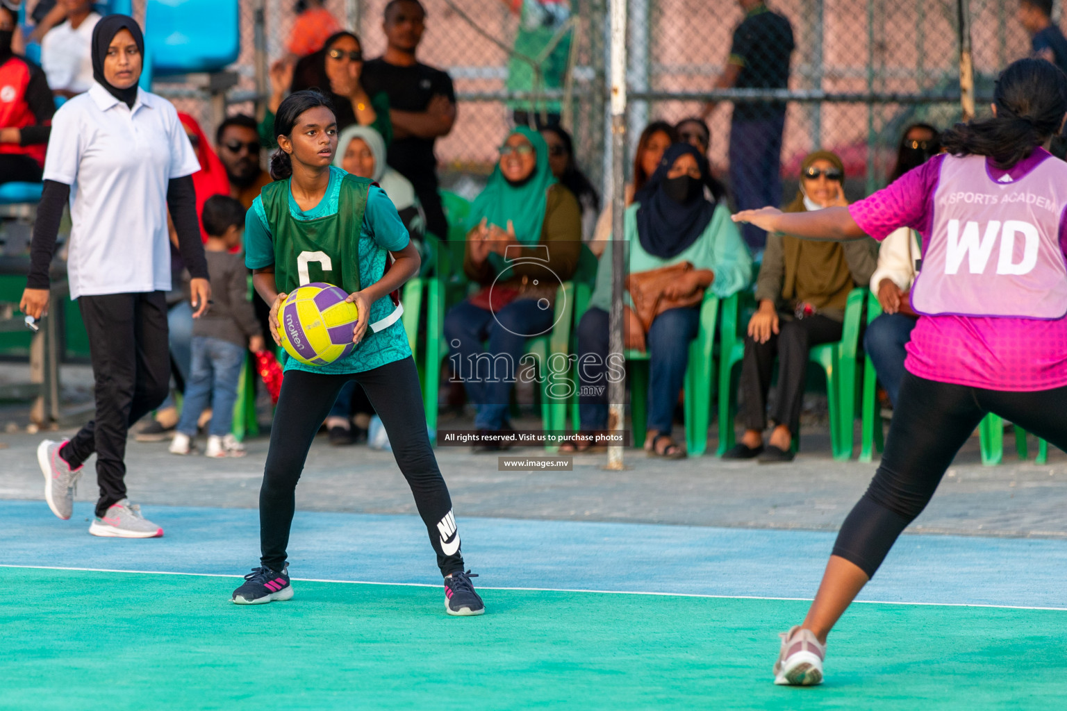 Junior Netball Championship 2022 - Under 14 Final U14 final of Junior Netball Championship 2022 held in Male', Maldives on Friday, 18th March 2022. Photos by Ismail Thoriq