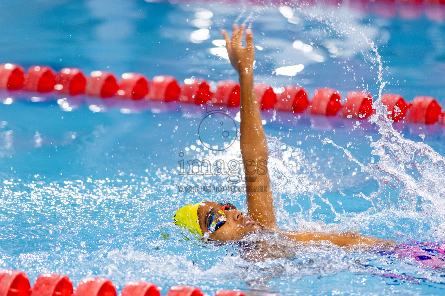 Day 4 of BML 6th National Kids Swimming Kids Festival 2025 held in Hulhumale', Maldives on Thursday, 6th November 2024. Photos: Hassan Simah / images.mv