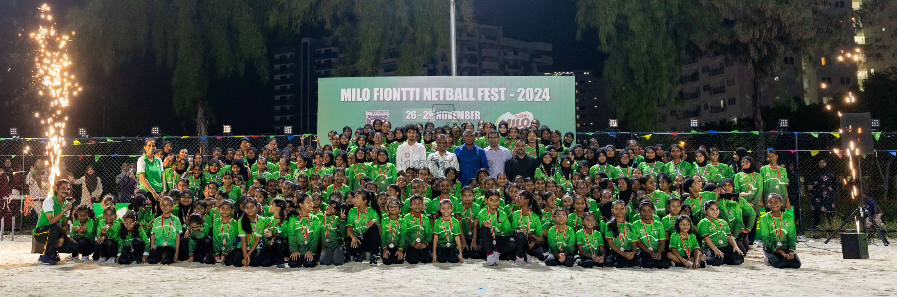 MILO Fiontti Netball Fest 2024 held from Tuesday 26th November to Friday 29th November 2024. Photos: Mohamed Mahfooz Moosa