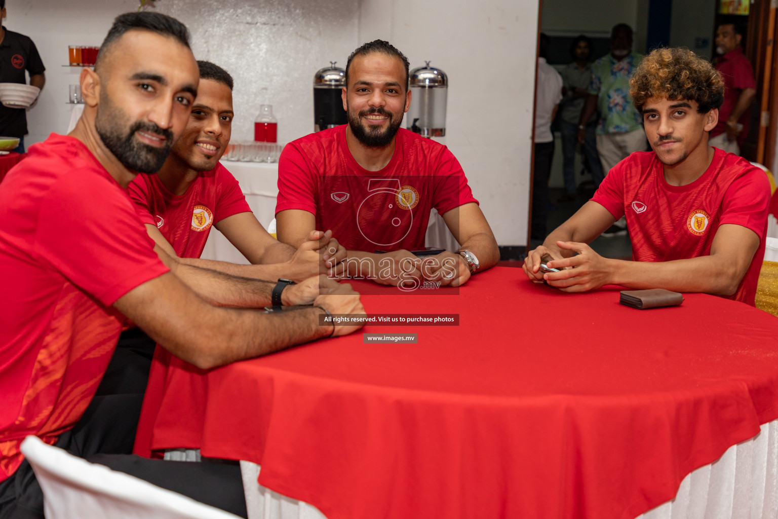 Victory Sports Club Jersey Unveiling 2022 on 14th July 2022, held in Jamaaludheen School Hall, Male', Maldives  Photos: Hassan Simah / Images.mv