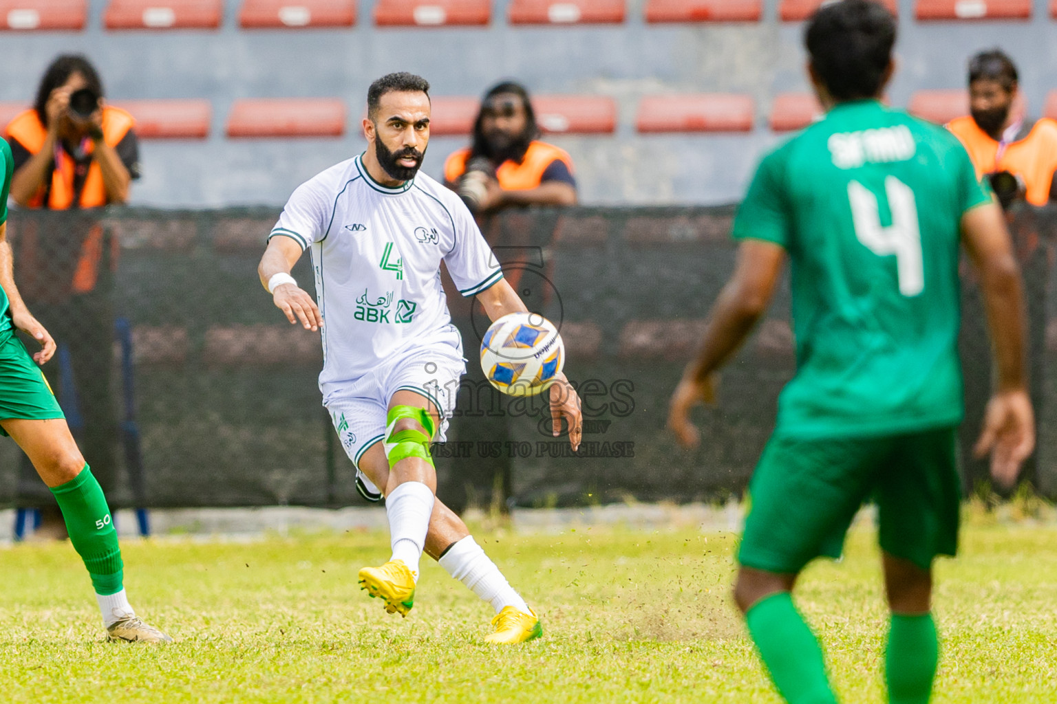 Maziya SC vs Al Arabi SC in AFC Challenge League 2025/26 Preliminary Stage was held at National Stadium in Male', Maldives on Tuesday, 12th August 2025. Photos: Areef Adam / images.mv