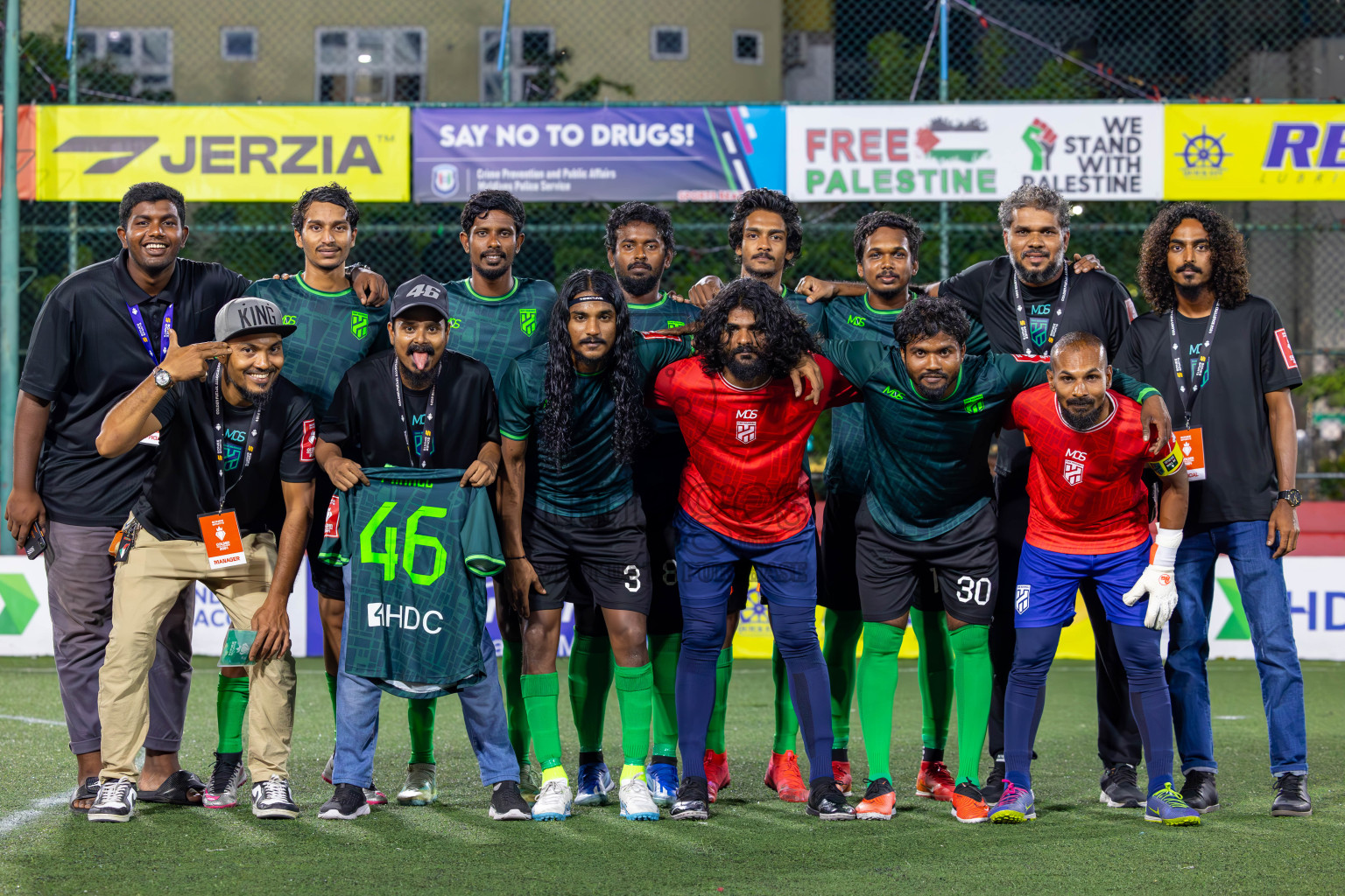 Hulhumale vs Maafannu on Day 36 of Golden Futsal Challenge 2024 was held on Wednesday, 21st February 2024, in Hulhumale', Maldives
Photos: Ismail Thoriq, / images.mv