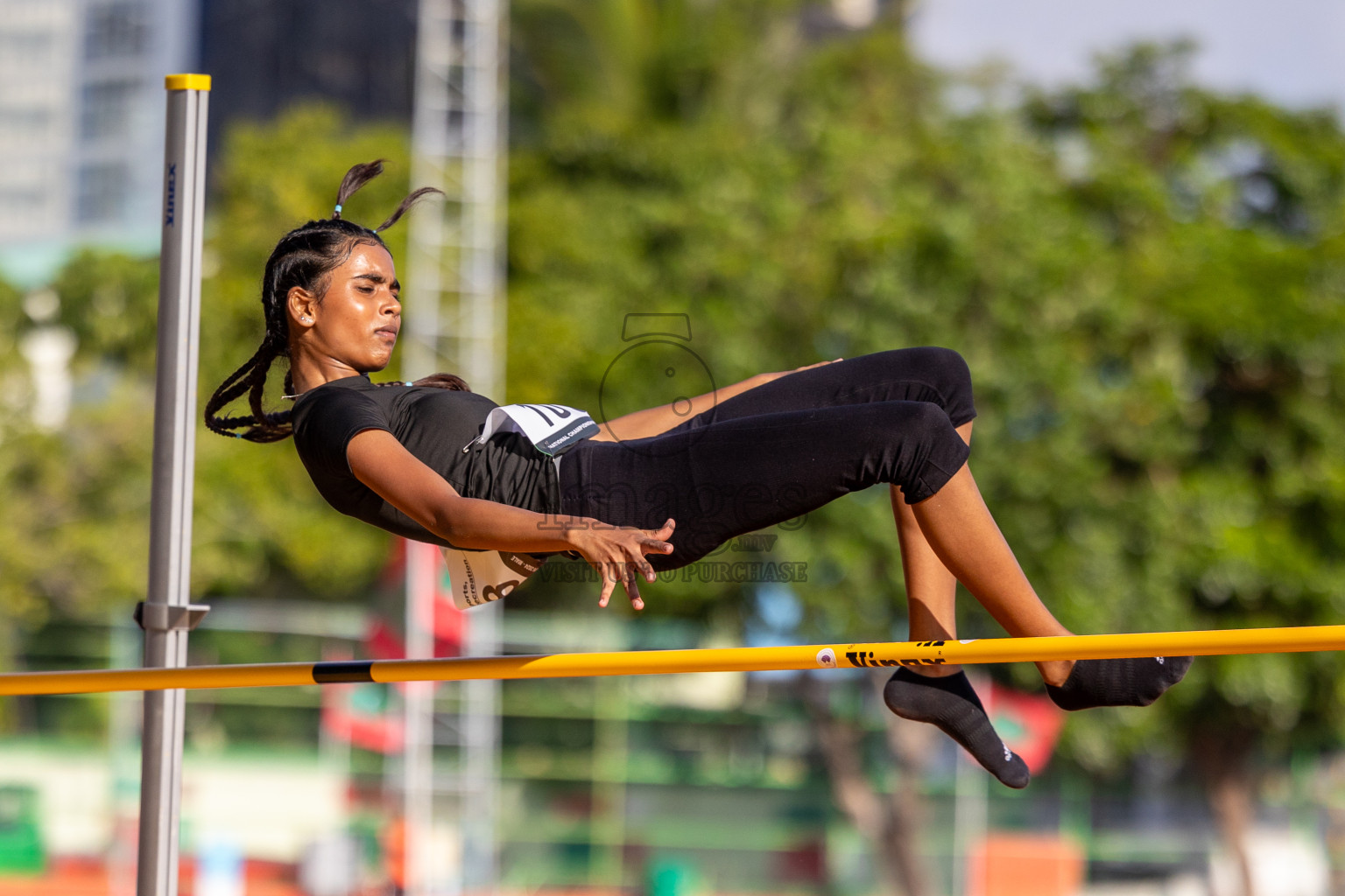 Day 1 of 33rd National Athletics Championship was held in Ekuveni Track at Male', Maldives on Thursday, 5th September 2024. Photos: Shuu Abdul Sattar / images.mv