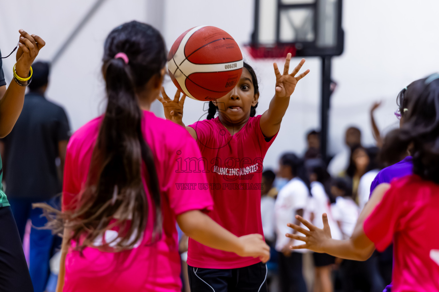 Day 2 of Milo 5 x 5 Junior Challenge 2025 - Basketball tournament held in Basketball Training Center, Male', Maldives on Friday, 10th October 2025. Photos by: Nausham Waheed / Images.mv