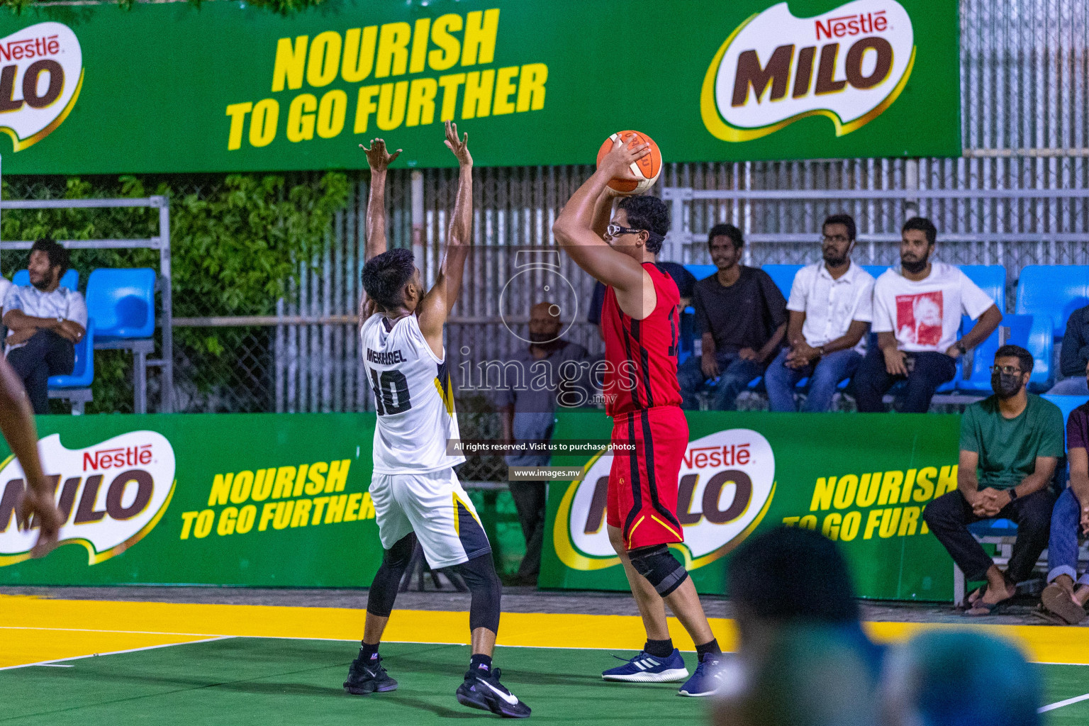 Finals of Weekend League 2021 was held on Monday, 6th December 2021, at Ekuveni Outdoor Basketball court Photos: Ismail Thoriq / images.mv