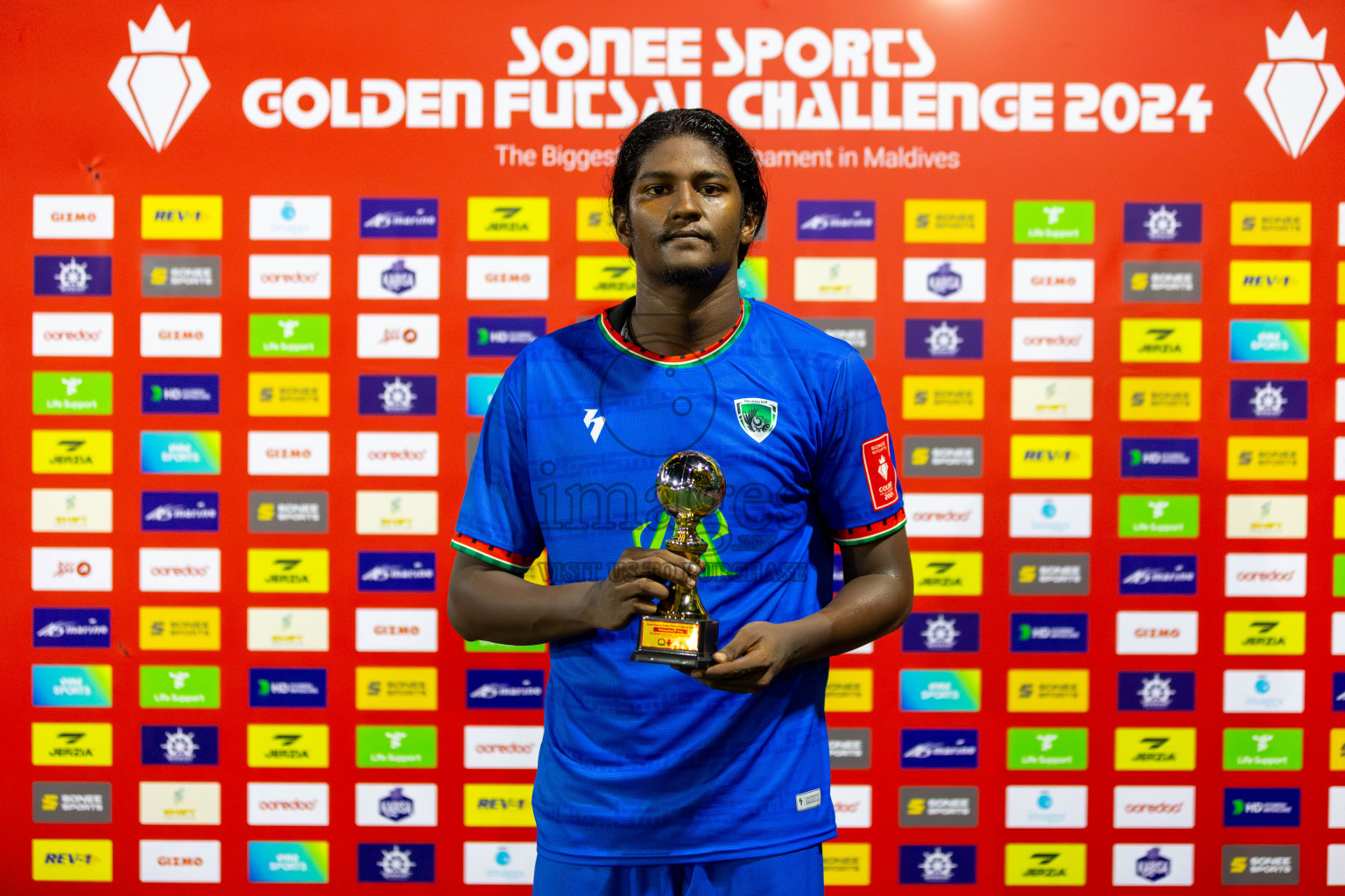 H.Dh Makunudhoo vs H.Dh Finey in Day 6 of Golden Futsal Challenge 2024 was held on Saturday, 20th January 2024, in Hulhumale', Maldives Photos: Mohamed Mahfooz Moosa / images.mv