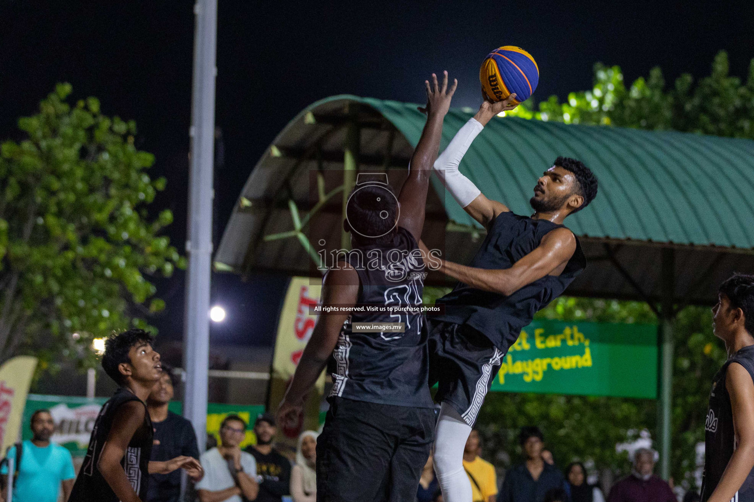 Day4 of Slamdunk by Sosal on 15th April 2023 held in Male'. Photos: Ismail Thoriq / images.mv