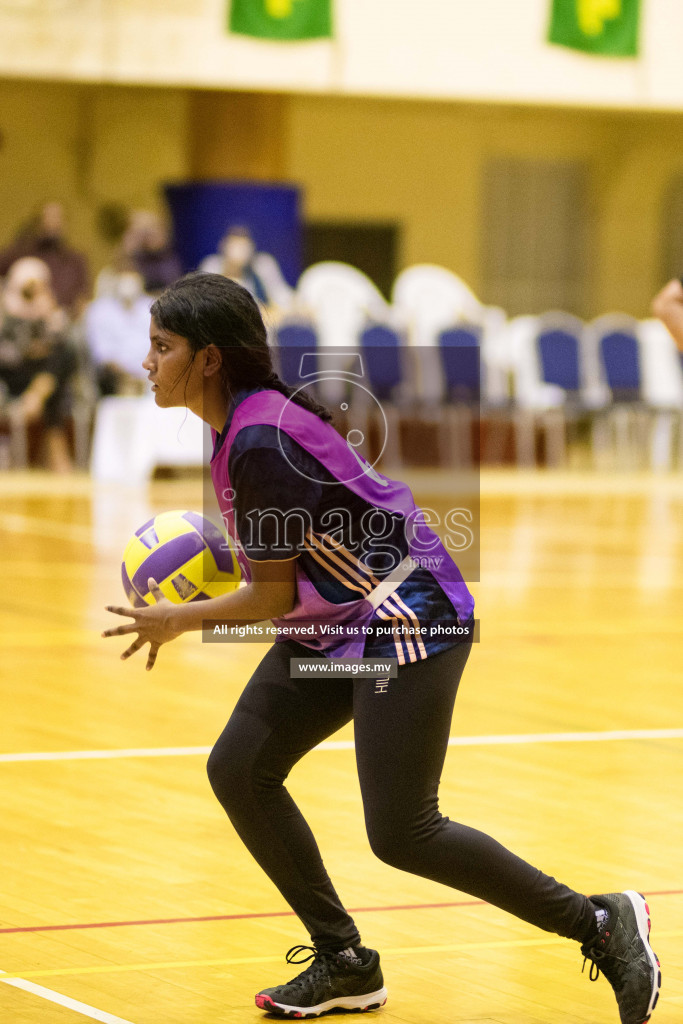 Kulhudhuffushi Youth & R.C vs Shining Star Sports Club in the Semi Finals of Milo National Netball Tournament 2021 held on 3 December 2021 in Male', Maldives, photos by Maanish