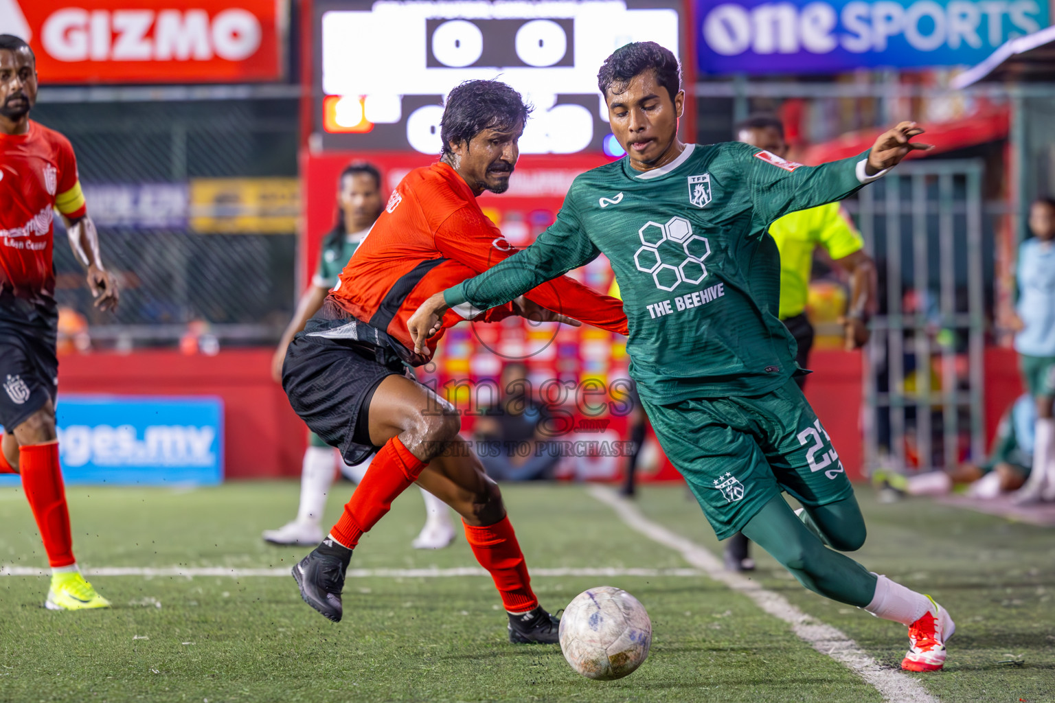L Gan vs Th Thimarafushi in Zone Round on Day 30 of Golden Futsal Challenge 2025 was held on Monday , 3rd February 2025, in Hulhumale', Maldives.
Photos: Ismail Thoriq / images.mv