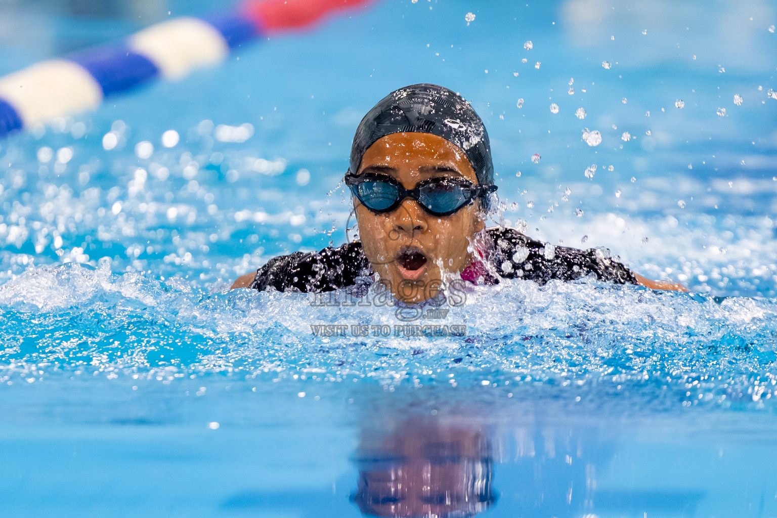 Day 3 of BML 21st Interschool Swimming Competition 2025 was held in Hulhumale' Swimming Pool, Hulhumale', Maldives on Monday, 13th October 2025. Photos: Nausham Waheed / images.mv