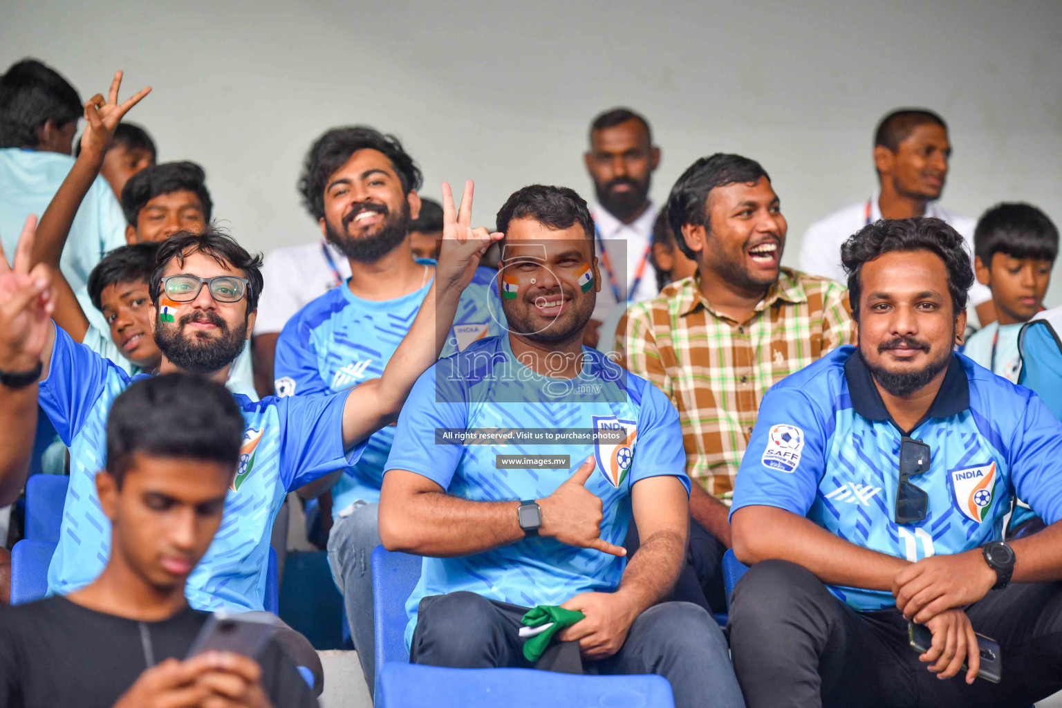 Lebanon vs India in the Semi-final of SAFF Championship 2023 held in Sree Kanteerava Stadium, Bengaluru, India, on Saturday, 1st July 2023. Photos: Nausham Waheed / images.mv