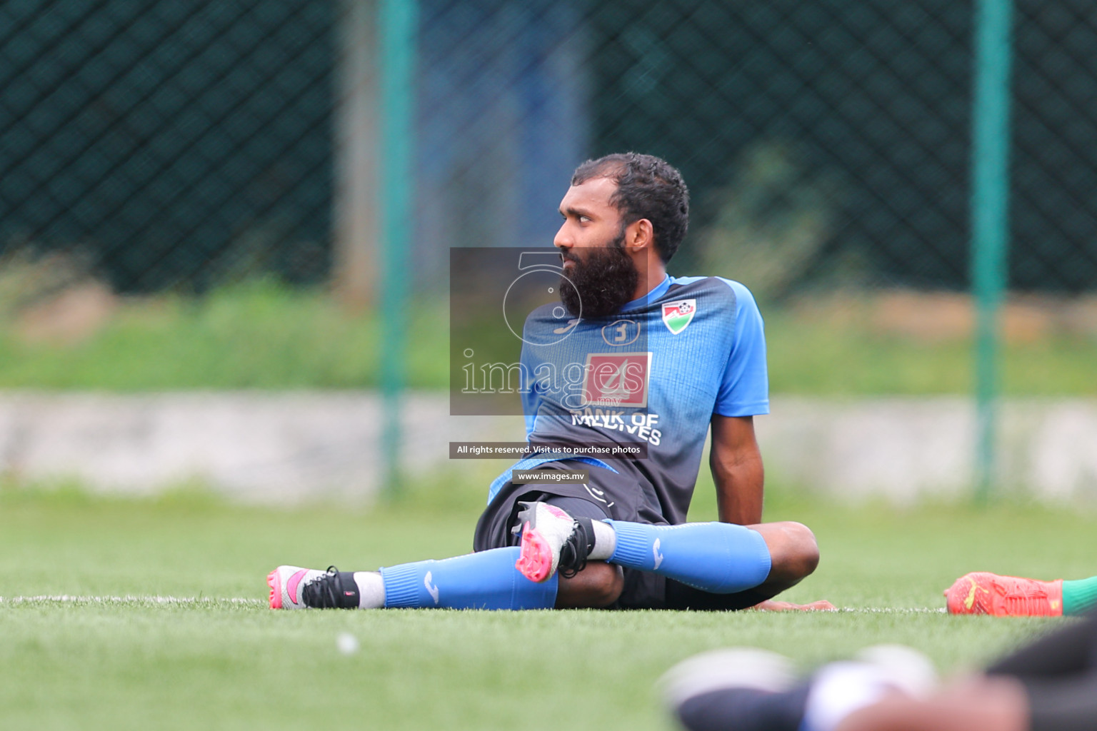 Maldives Practice Sessions on 26 June 2023 before their match in Bangabandhu SAFF Championship 2023 held in Bengaluru Football Ground