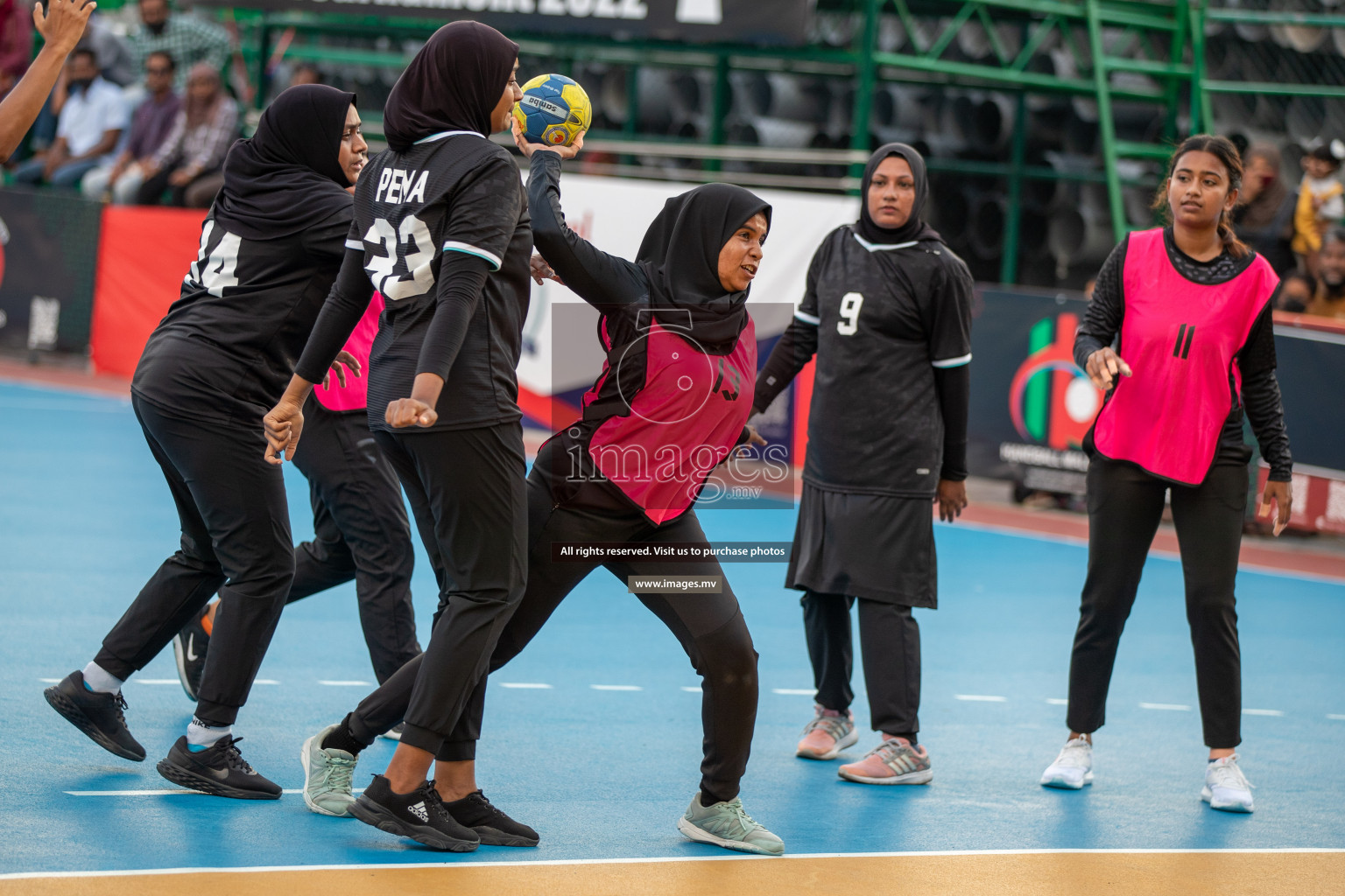 Day 12 of Milo 6th Inter Office Handball Tournament 2022 - Photos by Hassan Simah