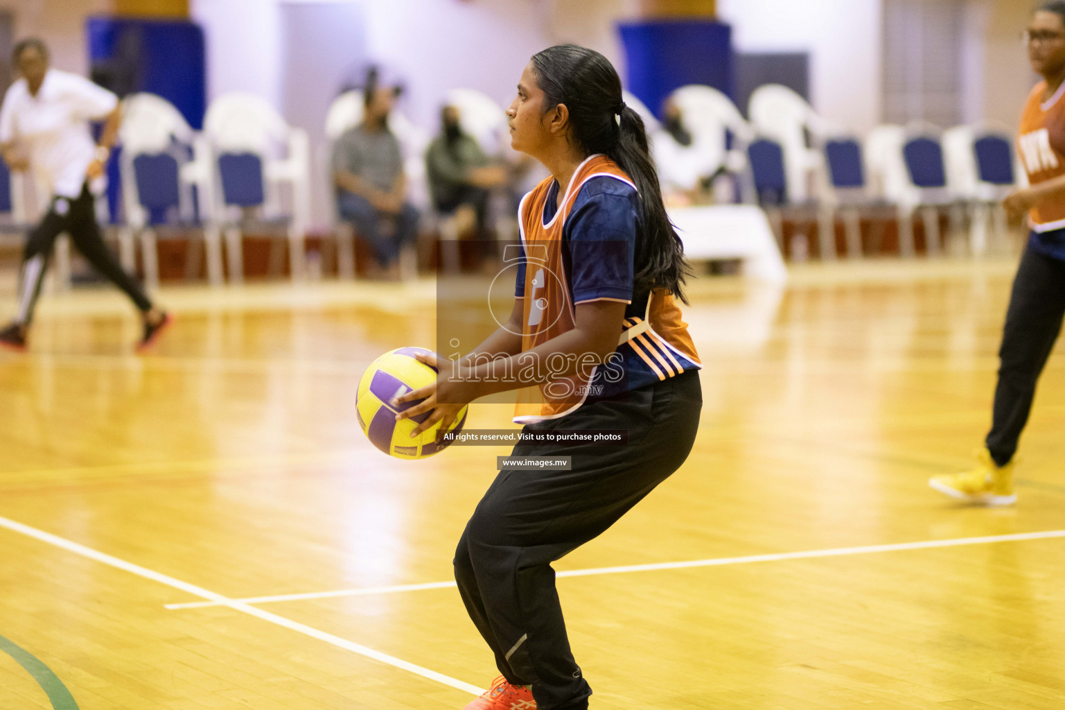 Milo National Netball Tournament 1st December 2021 at Social Center Indoor Court, Male, Maldives. Photos: Maanish/ Images Mv