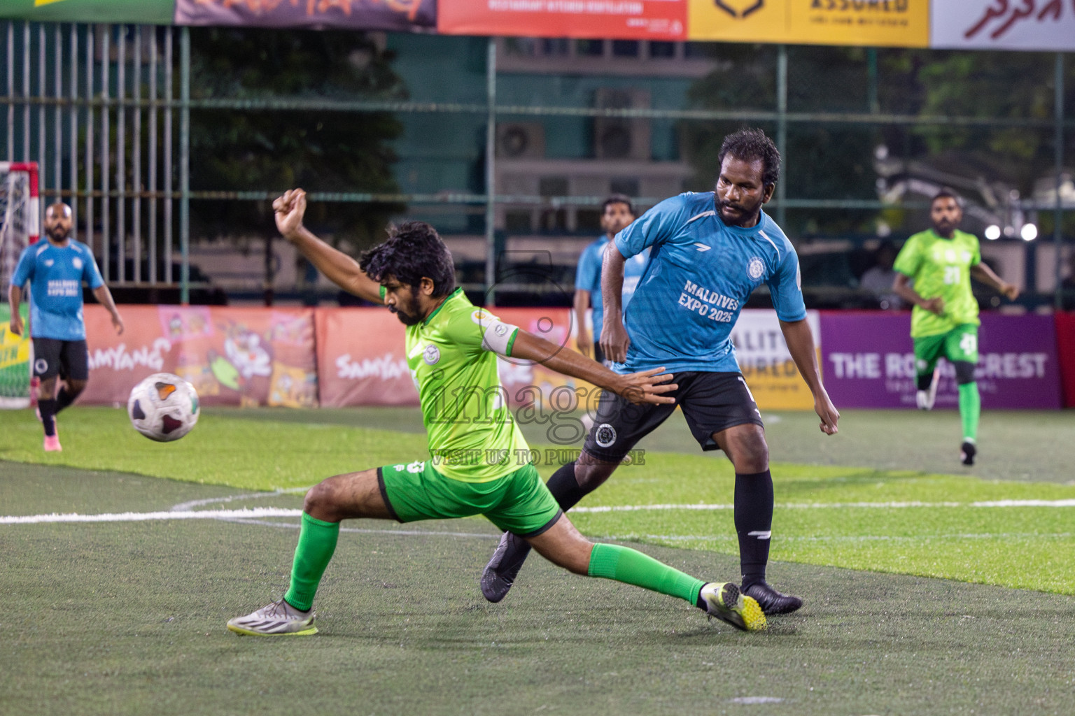 Team DJA VS Trade Club in Club Maldives Classic 2024 held in Rehendi Futsal Ground, Hulhumale', Maldives on Saturday, 14th September 2024. 
Photos: Hassan Simah / images.mv