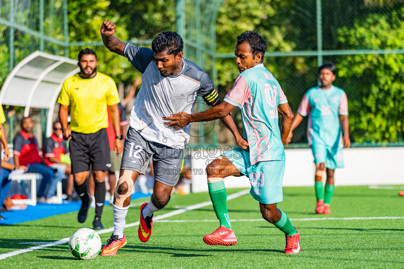 Anantara Kihavah vs Joali Maldives in Resort Super League 2025 was held on Thursday, 30th October 2025 in Anantara Kihavah Maldives, Photos: Areef Adam / images.mv