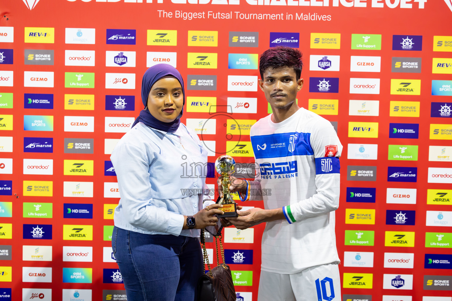 S Hithadhoo vs GA Gemanafushi in Zone Round on Day 30 of Golden Futsal Challenge 2024, held on Tuesday , 14th February 2024 in Hulhumale', Maldives
Photos: Ismail Thoriq / images.mv