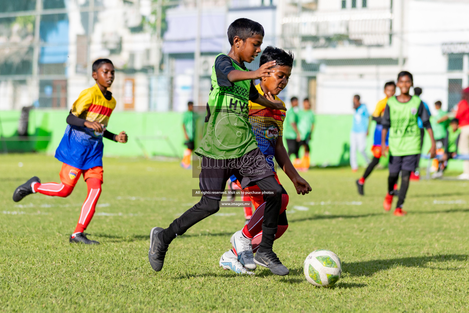 Day 1 of MILO Academy Championship 2023 (U12) was held in Henveiru Football Grounds, Male', Maldives, on Friday, 18th August 2023.