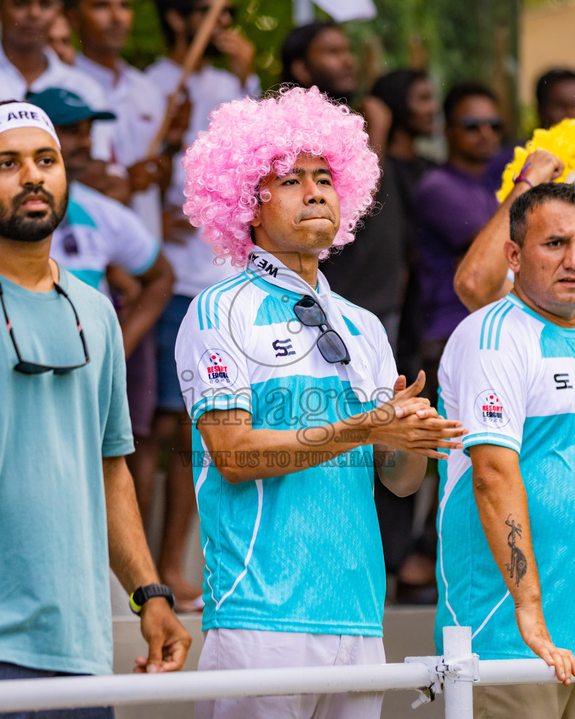 Patina vs Varu in Resort League 2025 (North Male Zone) day 19 was held on Sunday, 20th September 2025 in One And Only Reethi Rah Maldives Resort, Photos: Areef Adam / images.mv