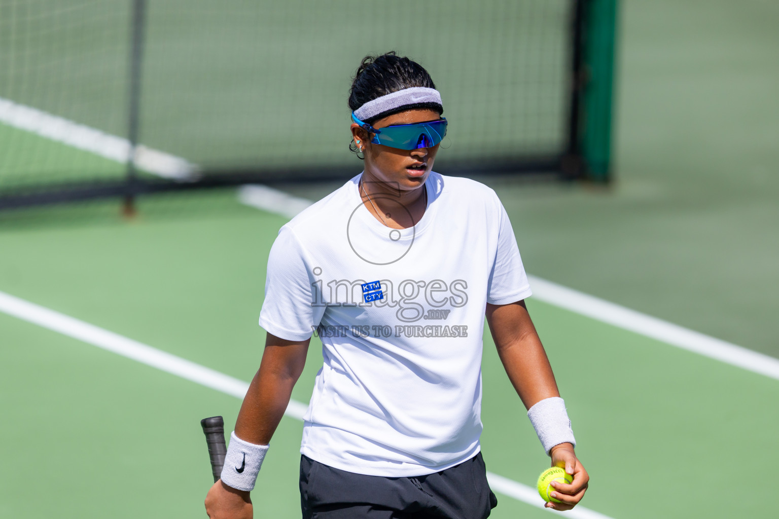 Day 8 of ATF Maldives Junior Open Tennis was held in Male' Tennis Court, Male', Maldives on Thursday, 19th December 2024. Photos: Nausham Waheed/ images.mv