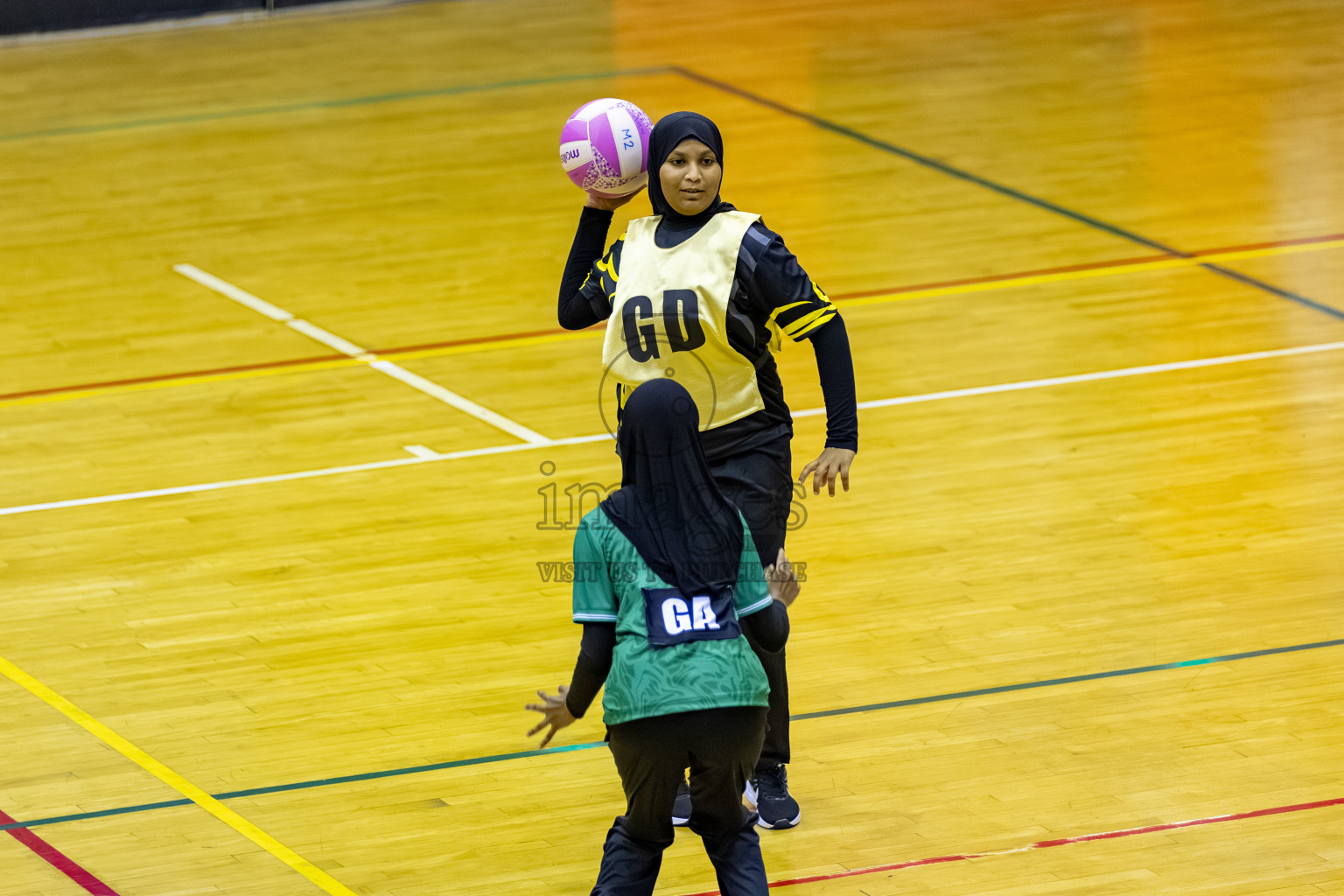 Day 8 of 26th Inter-School Netball Tournament 2025 was held in Social Center Indoor Hall on Sunday, 26th October 2025. Photos: Hassan Simah / images.mv