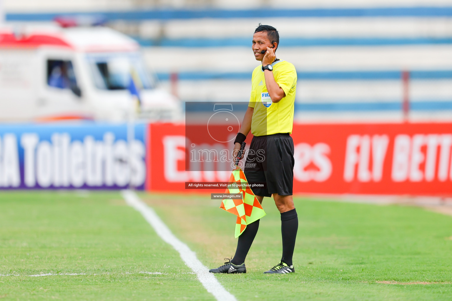 Lebanon vs Maldives in SAFF Championship 2023 held in Sree Kanteerava Stadium, Bengaluru, India, on Tuesday, 28th June 2023. Photos: Nausham Waheed, Hassan Simah / images.mv