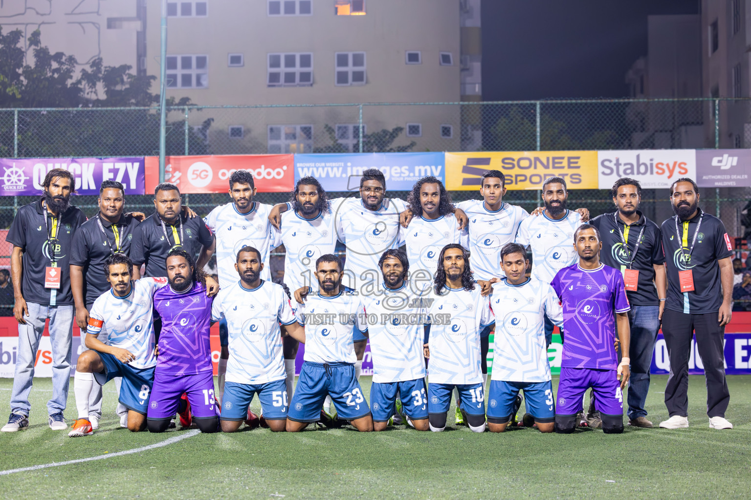 L Gan vs L Maabaidhoo in Day 14 of Golden Futsal Challenge 2025 was held on Saturday, 18th January 2025, in Hulhumale', Maldives. Photos: Ismail Thoriq / images.mv