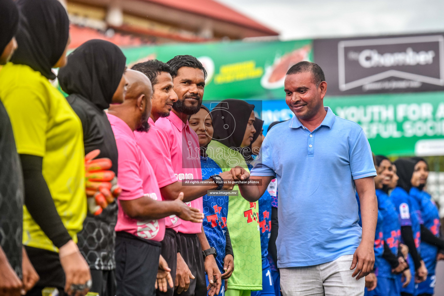 DSC vs Club MYS in Eighteen Thirty Women's Futsal Fiesta 2022 was held in Hulhumale', Maldives on Friday, 14th October 2022. Photos: Nausham Waheed / images.mv