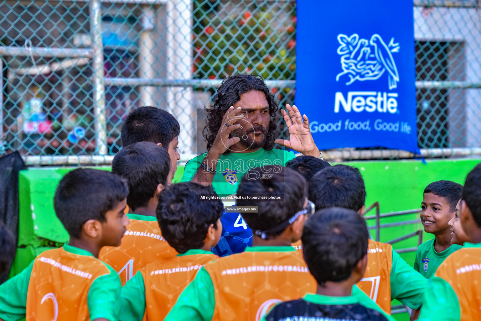 Day 2 of Milo Kids Football Fiesta 2022 was held in Male', Maldives on 20th October 2022. Photos: Nausham Waheed/ images.mv